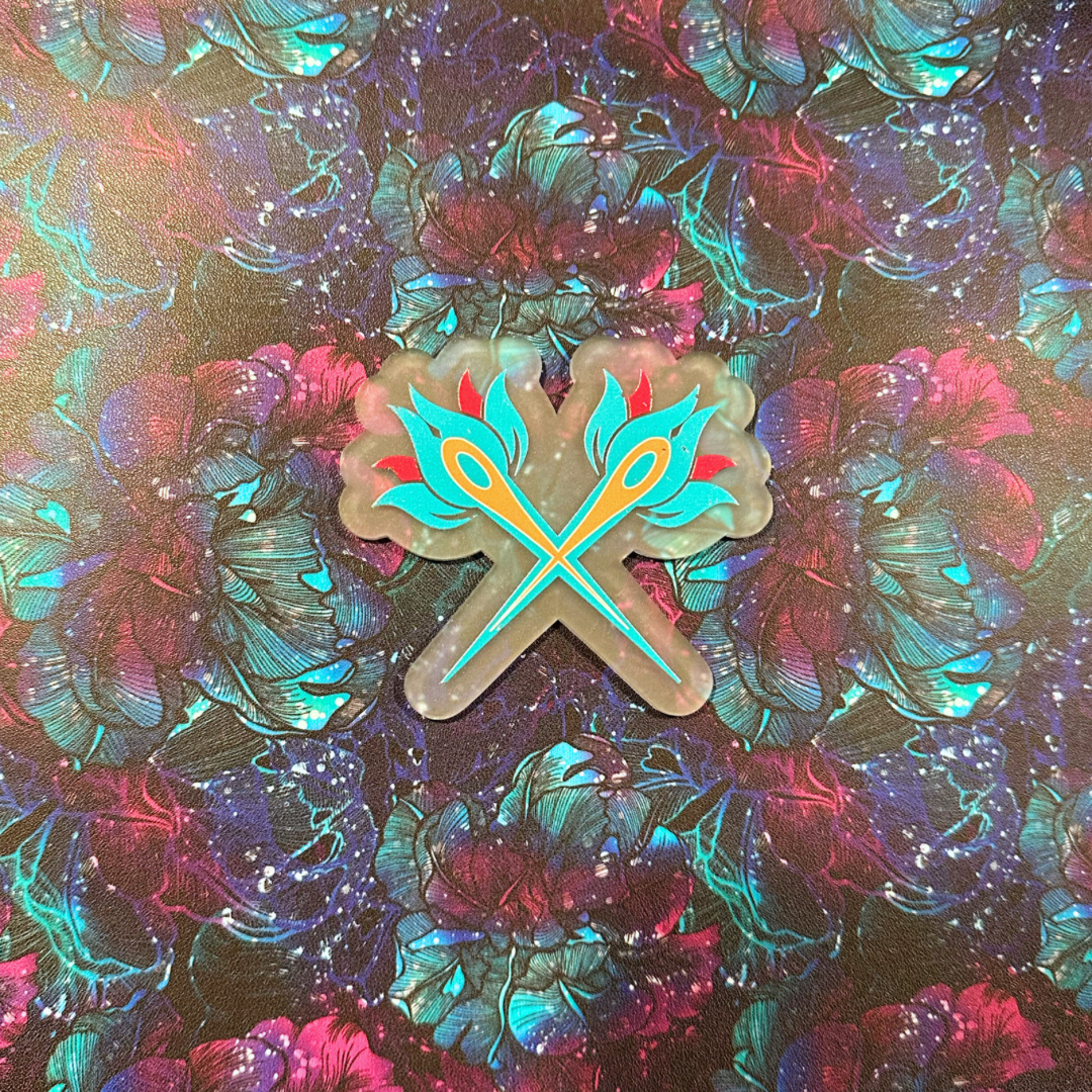 Jayde Graffiti Floral - Custom Printed Vinyl