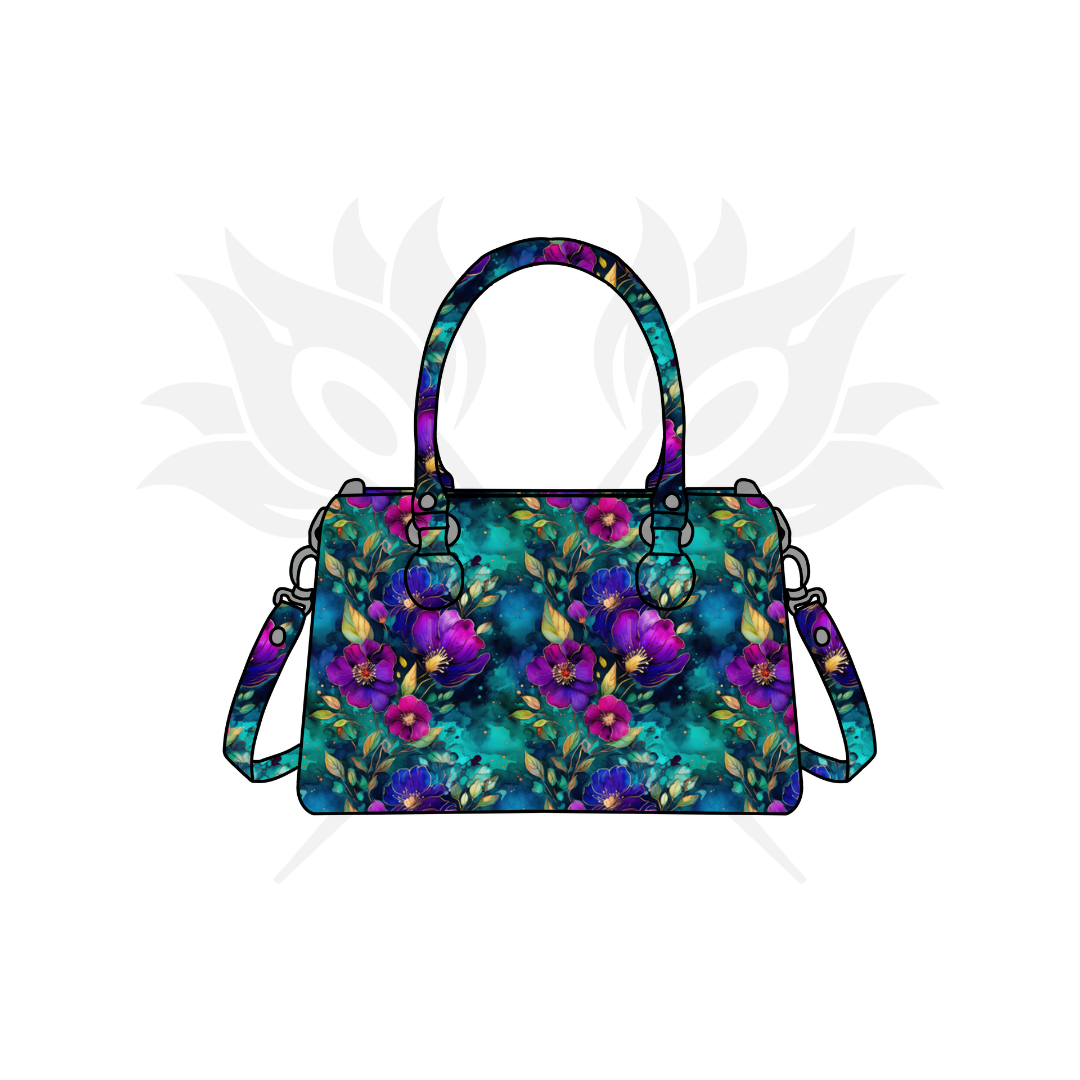 Peacocks in Bloom - Custom Printed Vinyl