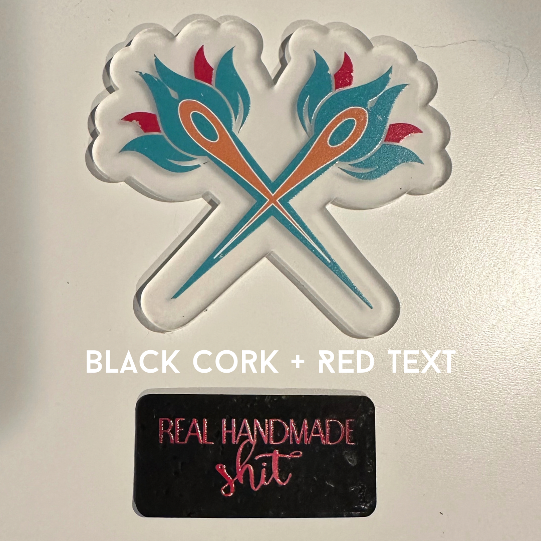 Real Handmade Shit - Premium Labels by Weft + Warp Co. x Heartwood + Hide