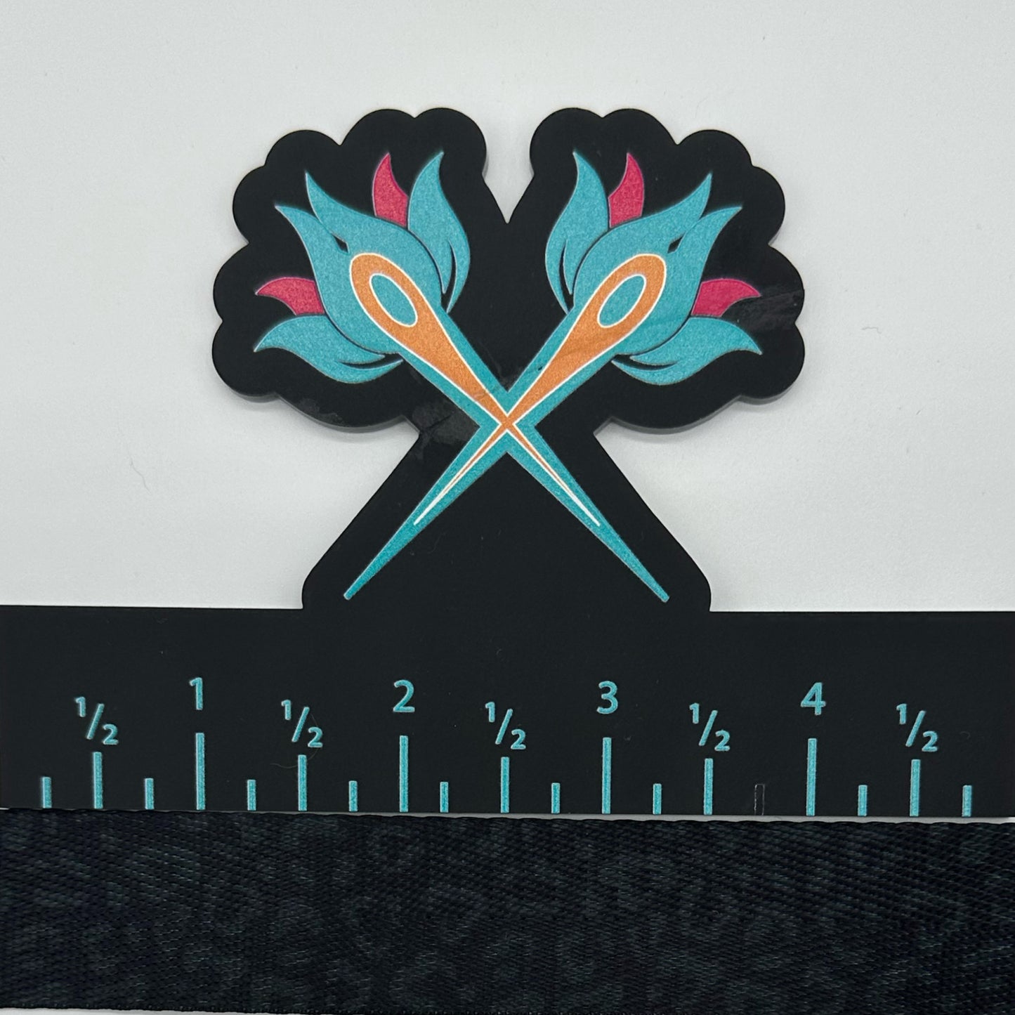 V2.0 Black on Black Leopard Printed Webbing 1” and 1.5”