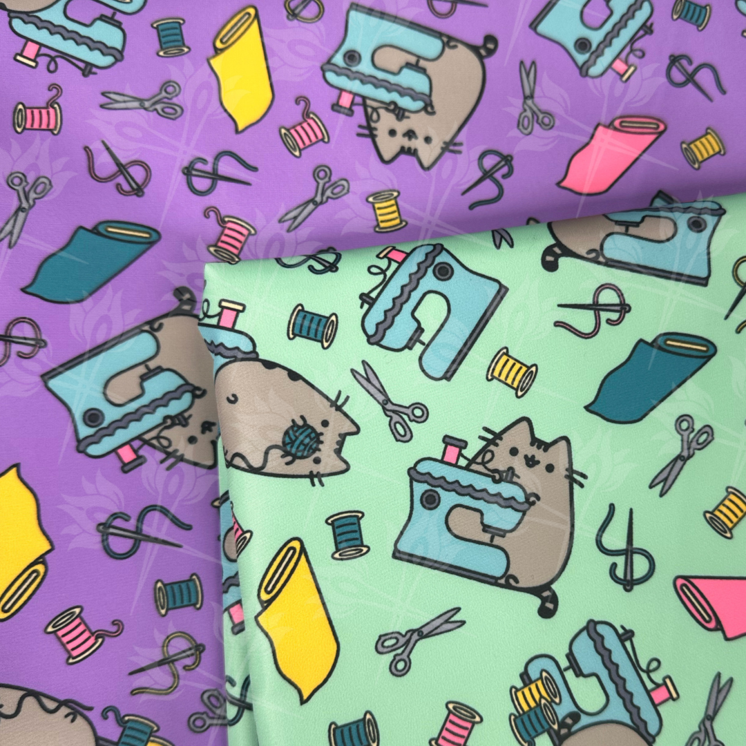 The Purge: Purple Sewsheen on Slick - Seconds