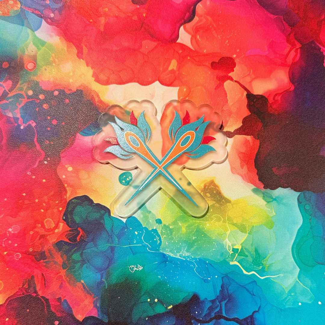 Rainbow Splash - Custom Printed Vinyl