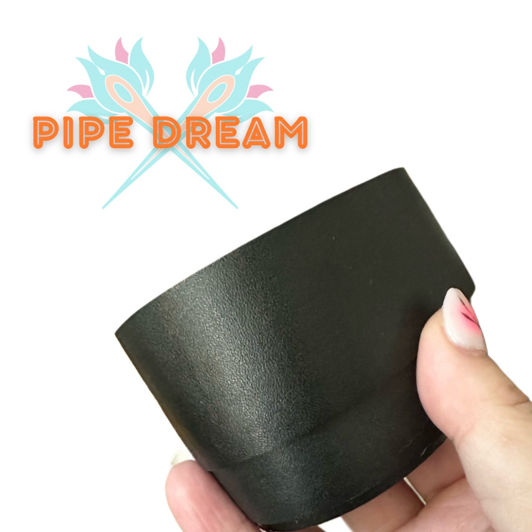 Pipe Dream Self-Adhesive 1.5” leather-like piping (no cording) - 5 Yard Rolls