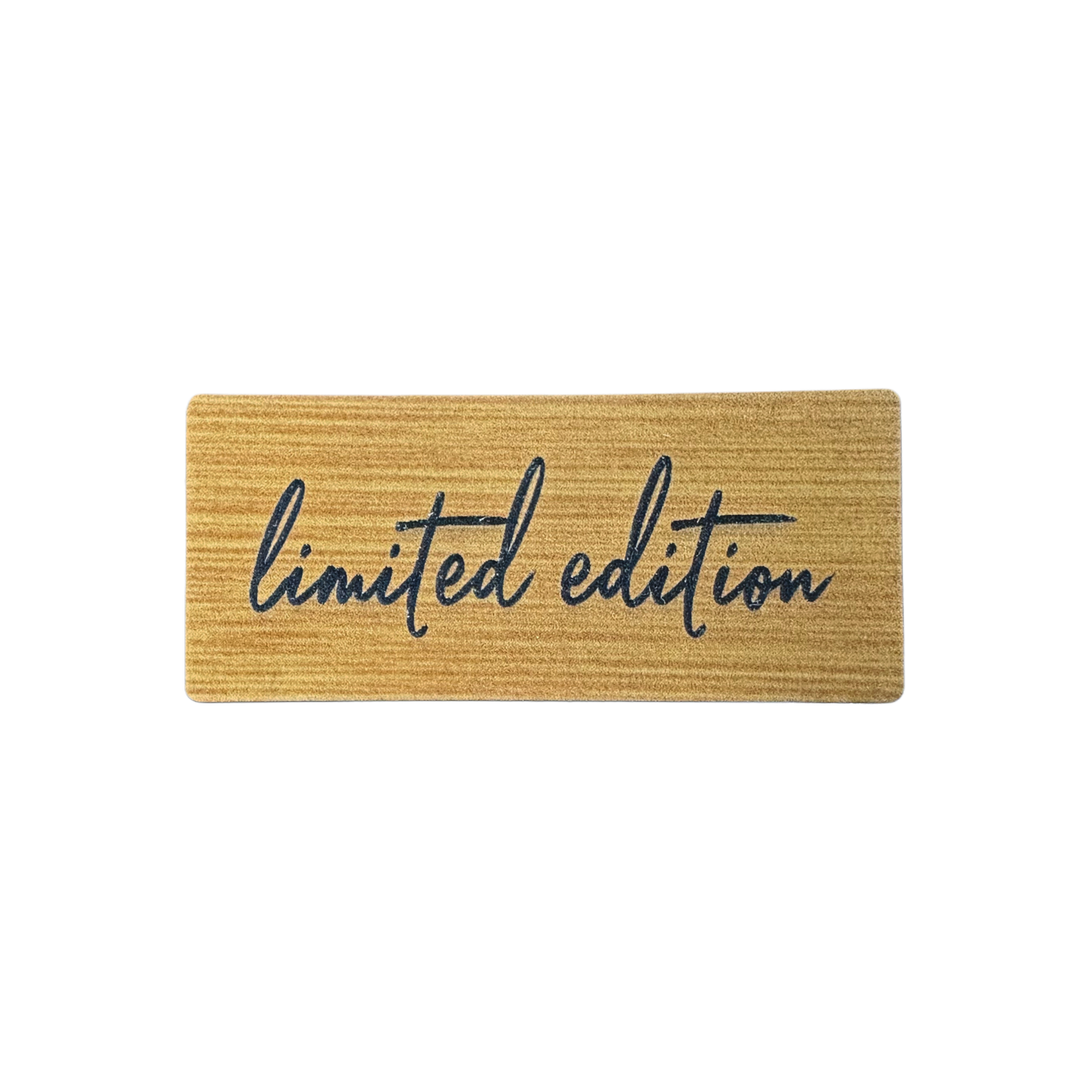 Limited Edition - Premium Label by Weft + Warp Co. x Heartwood + Hide