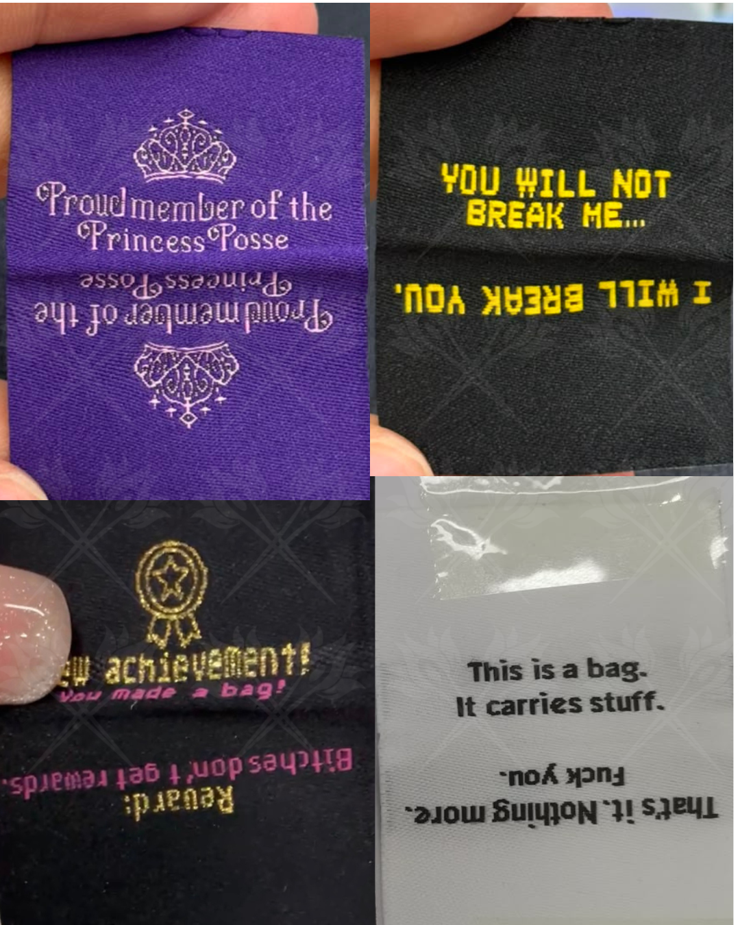 PRESALE: DCC Foldover Woven Labels
