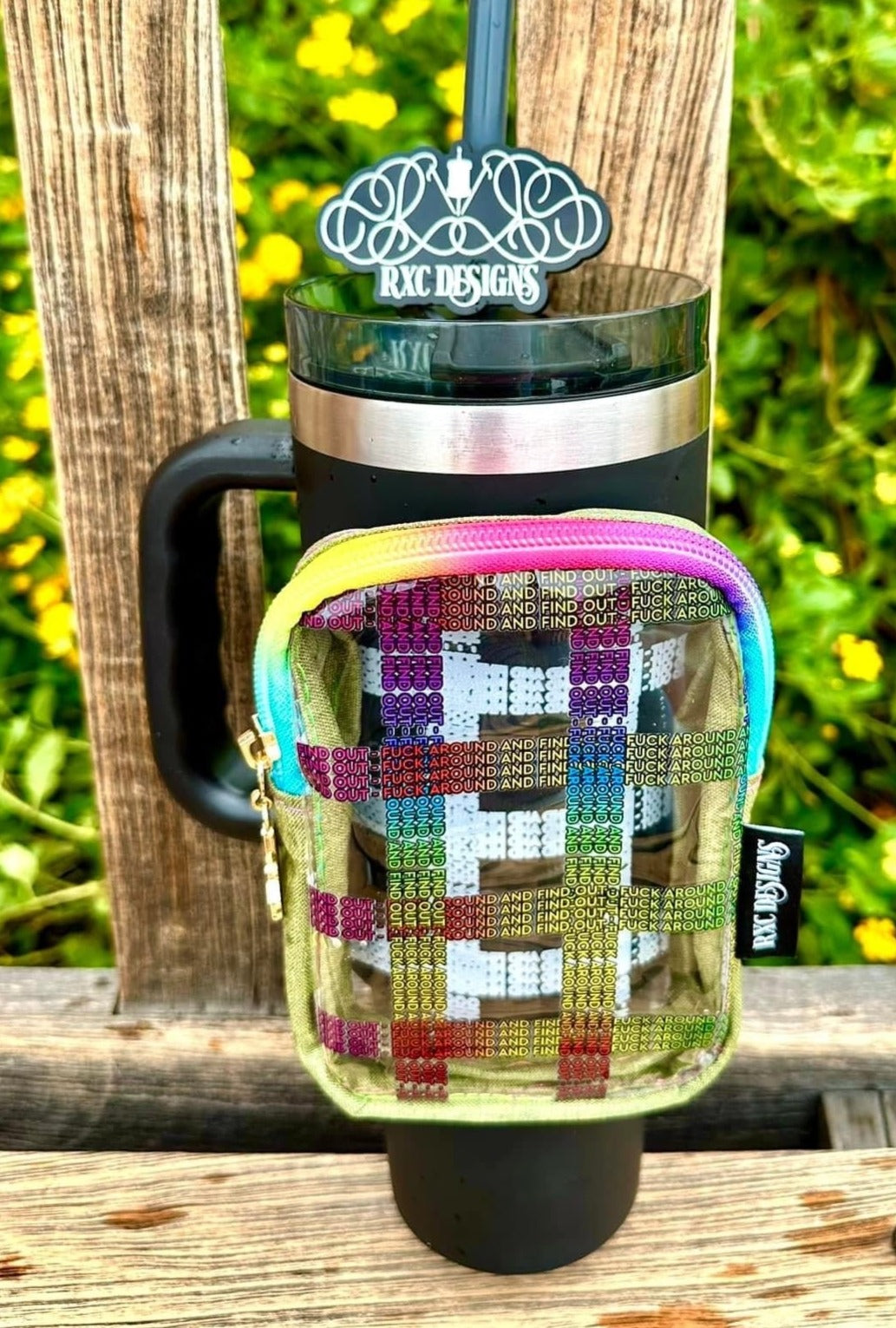 CLOSEOUT! FAFO (Fck Around and Find Out) Custom Printed TPU Vinyl - an W+W Co. exclusive