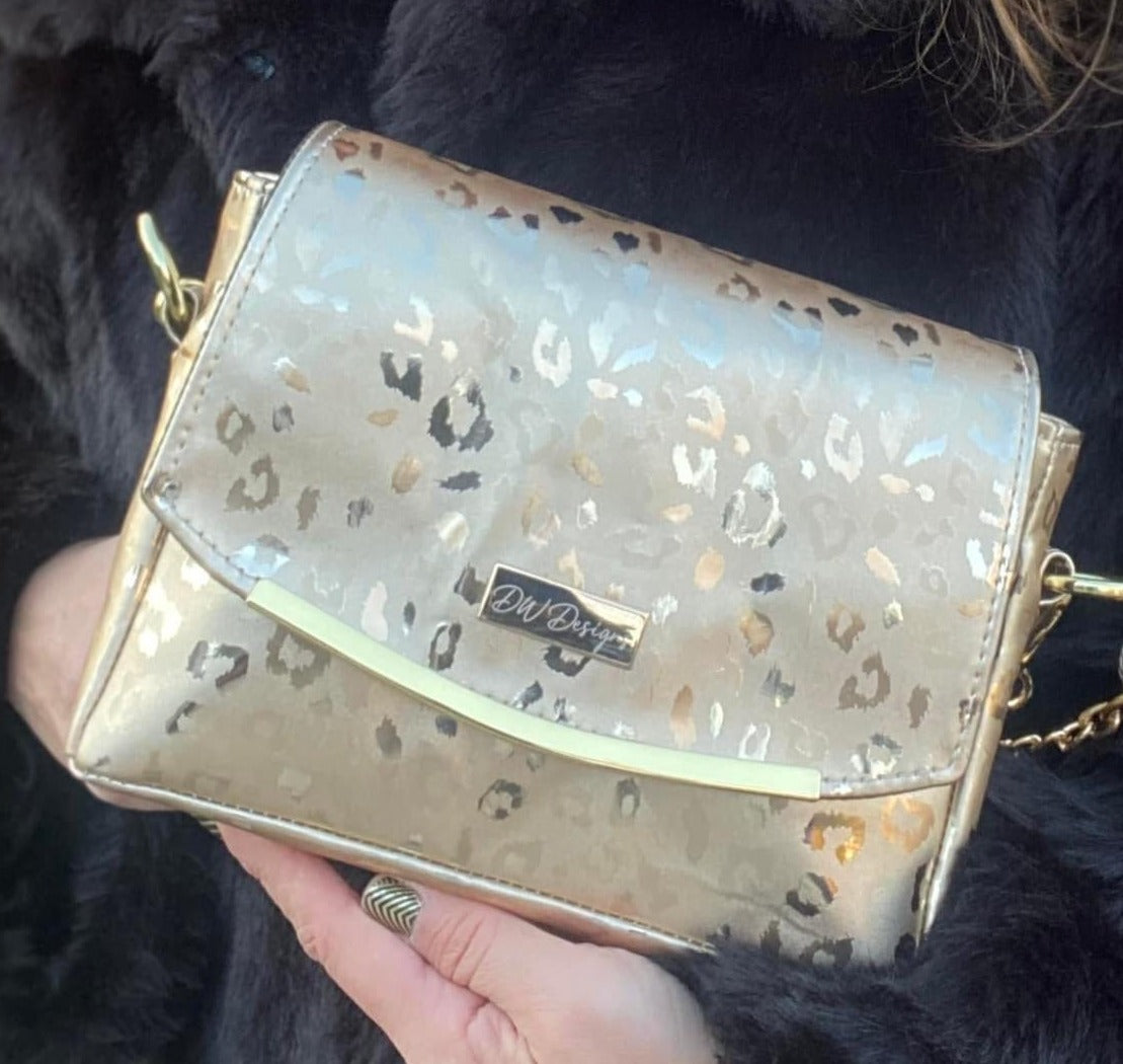 Champagne on Ice Leopard Vinyl