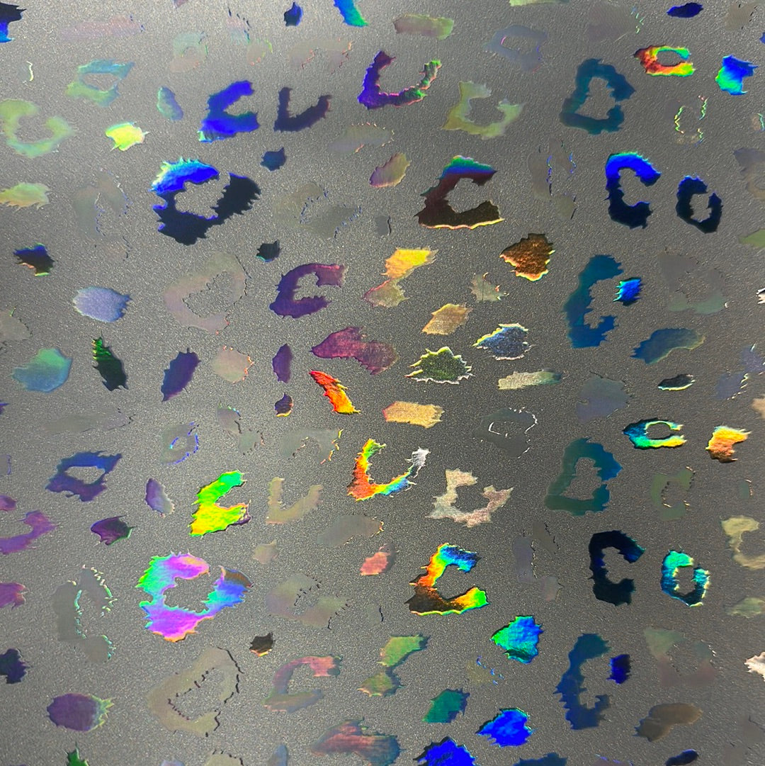 Silver Fox Leopard Vinyl