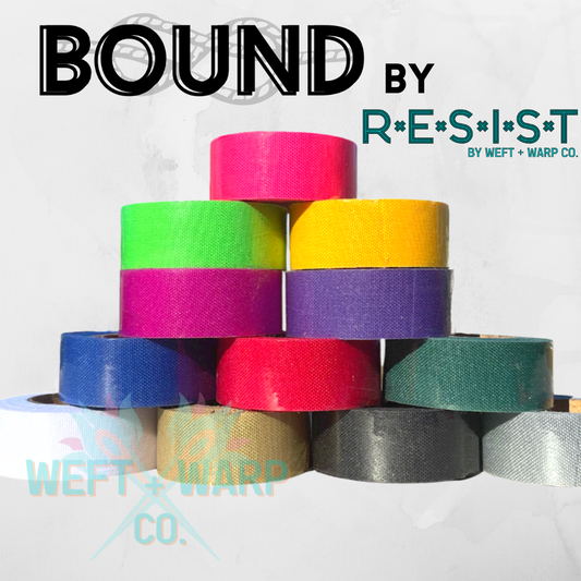 Bound by RESIST™️ - 1” binding - 10 Yard Rolls