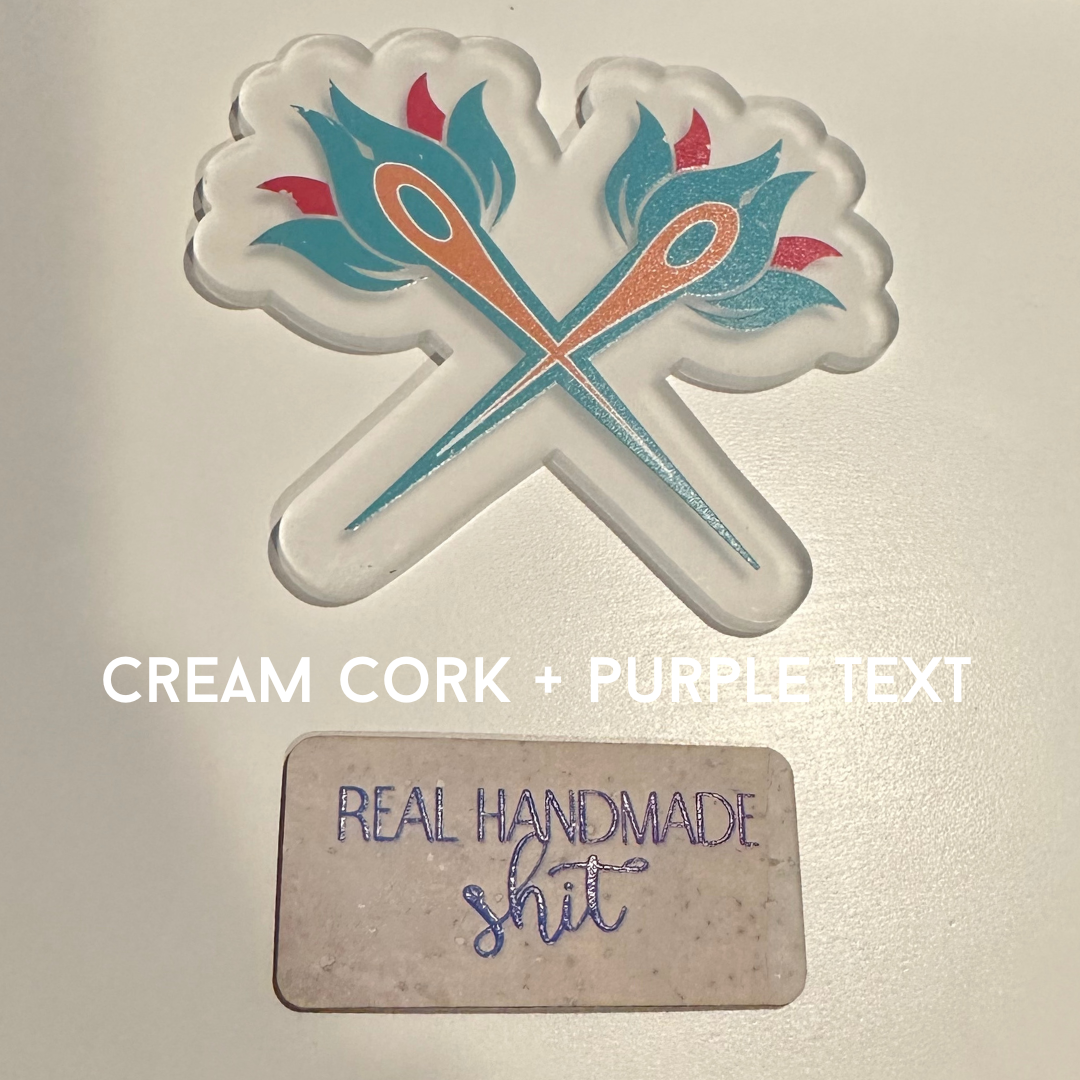 Real Handmade Shit - Premium Labels by Weft + Warp Co. x Heartwood + Hide