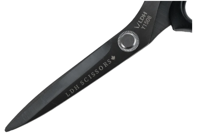 LDH 8" Midnight Edition Lightweight Fabric Scissors
