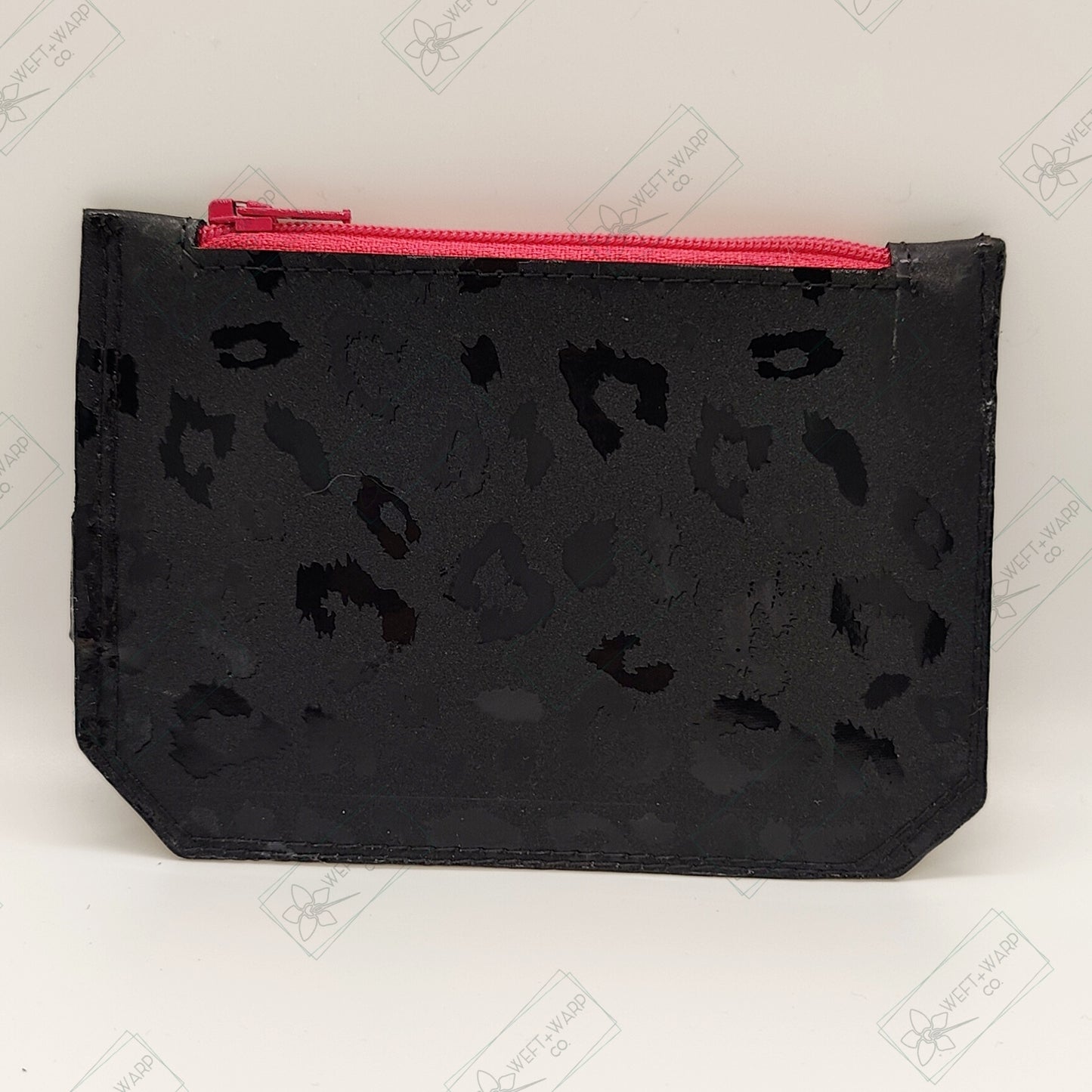Black on Black Leopard Vinyl - Weft + Warp Co.