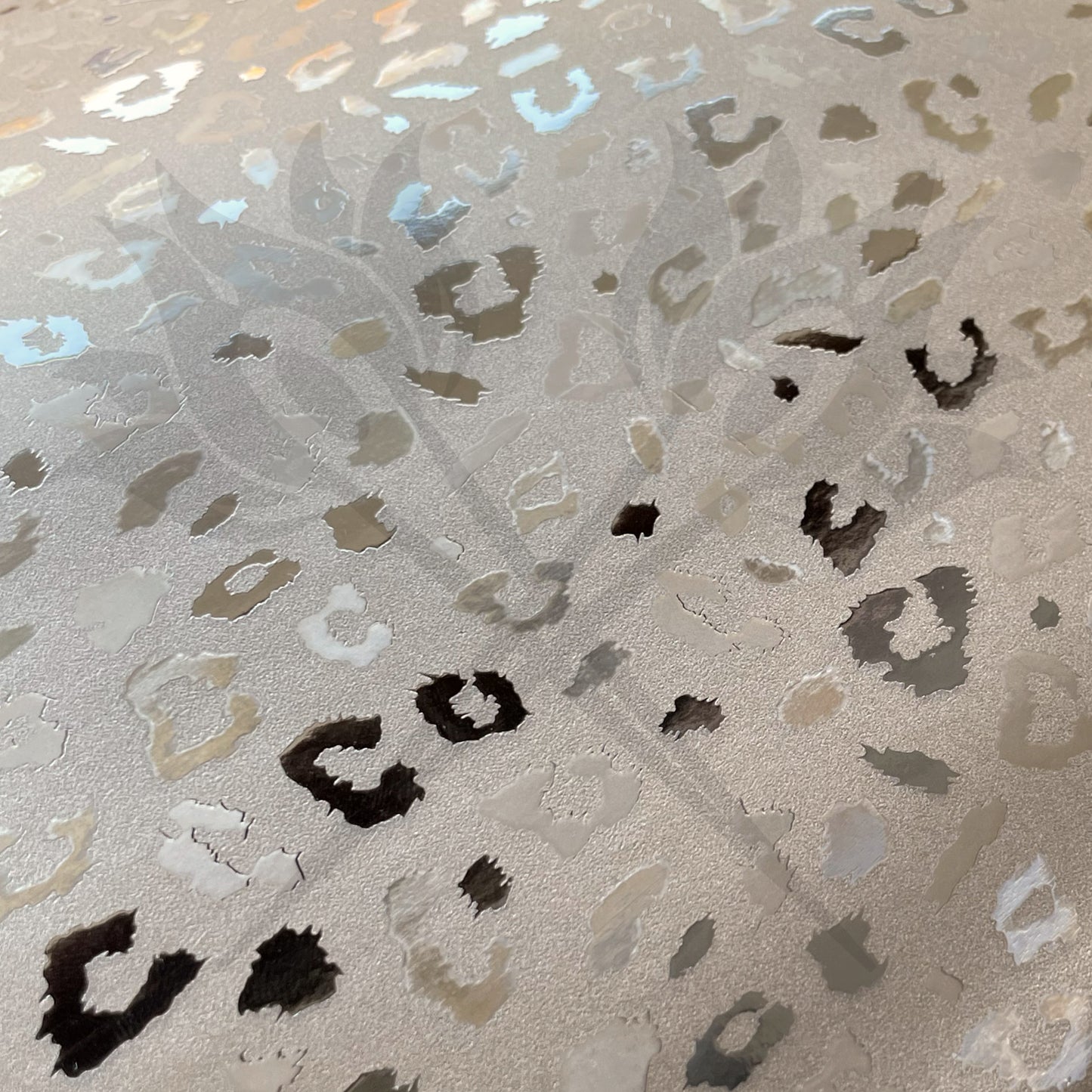 Champagne on Ice Leopard Vinyl