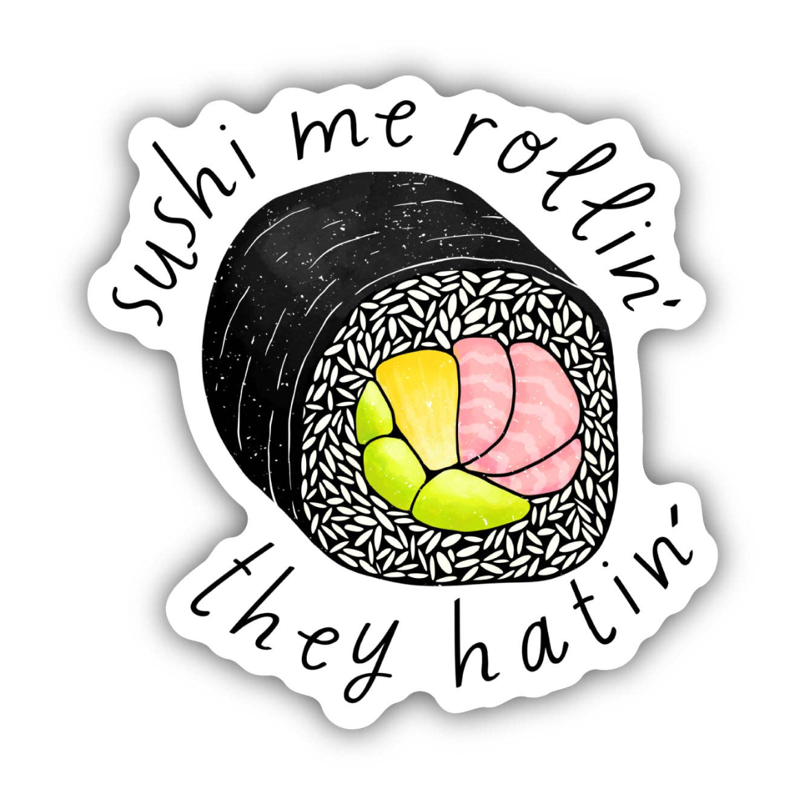 Sushi Rollin' Decal