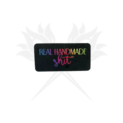 Real Handmade Shit - Premium Labels by Weft + Warp Co. x Heartwood + Hide
