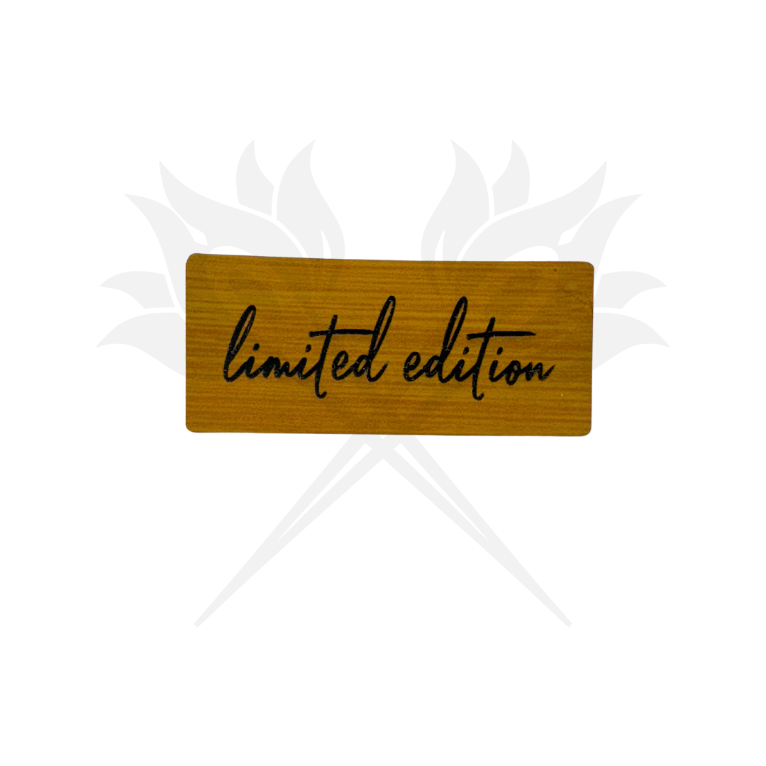 Limited Edition - Premium Label by Weft + Warp Co. x Heartwood + Hide