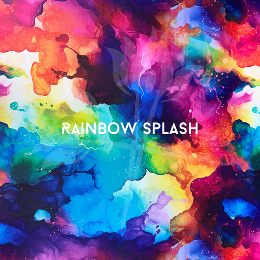 Rainbow Splash - Custom Printed Vinyl