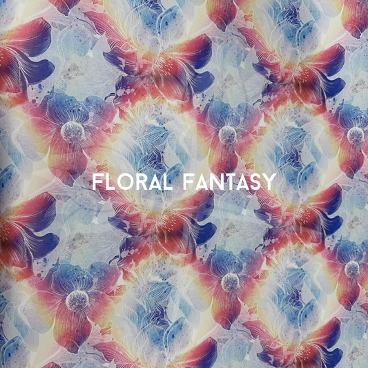 Floral Fantasy - Custom Printed Vinyl