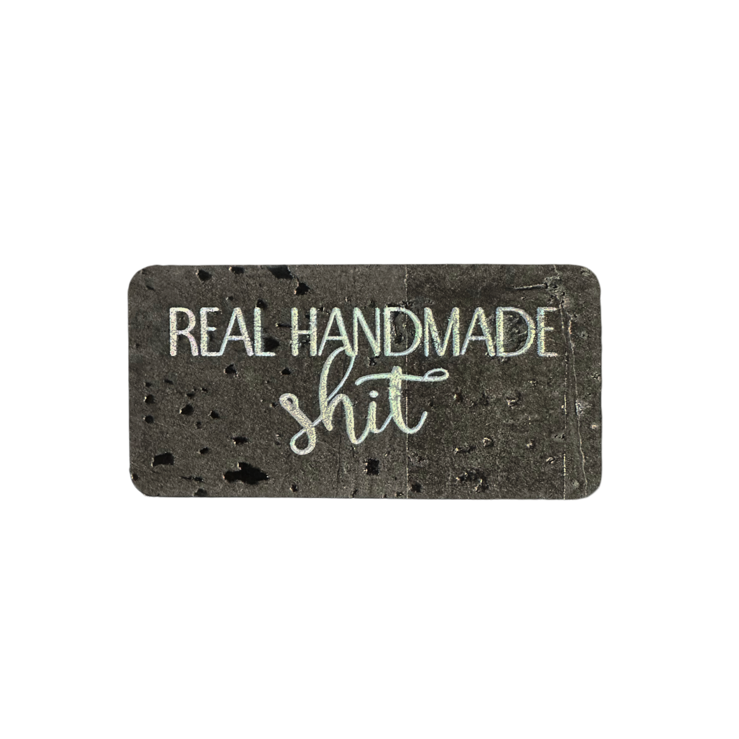 Real Handmade Shit - Premium Labels by Weft + Warp Co. x Heartwood + Hide