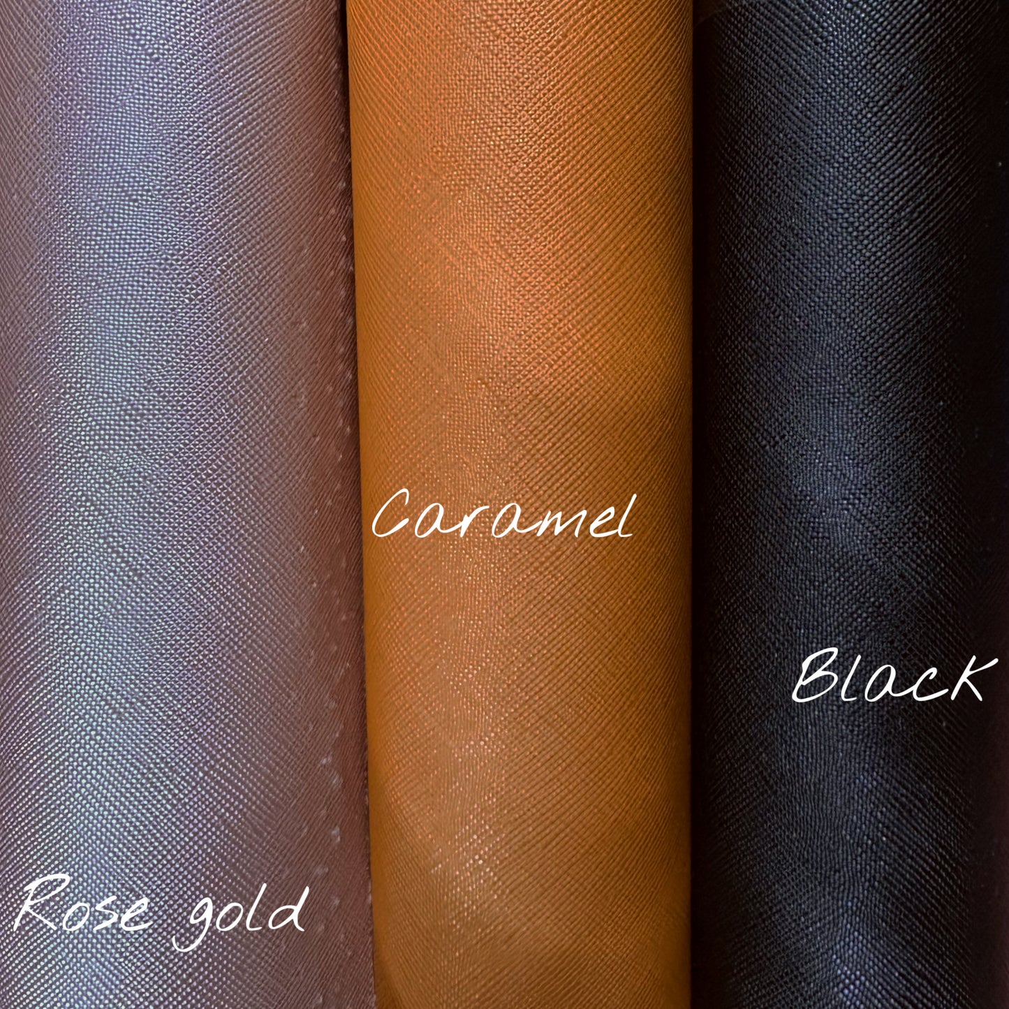 The Purge: Faux Saffiano Vinyl