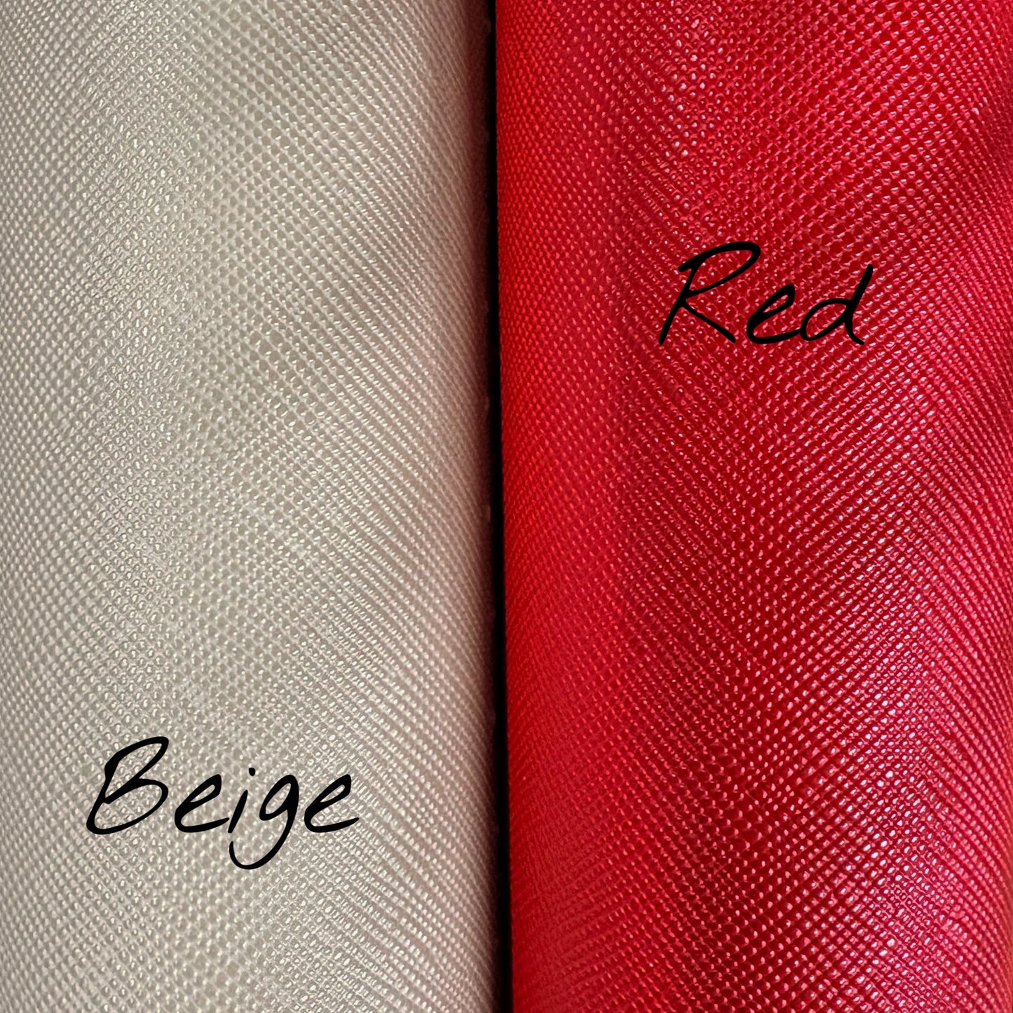 The Purge: Faux Saffiano Vinyl