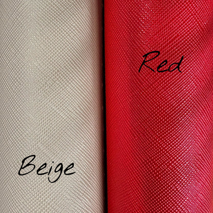 The Purge: Faux Saffiano Vinyl