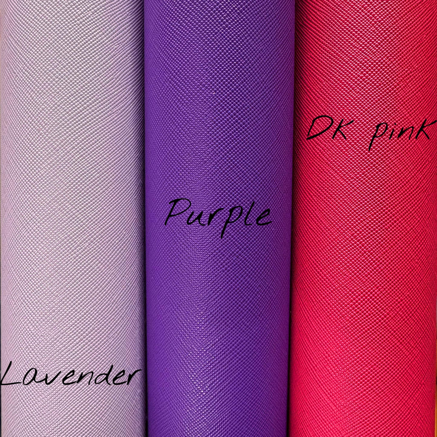 The Purge: Faux Saffiano Vinyl